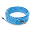 ACT Blue 70 m S/FTP CAT6A B2ca PoE++ 100 W vientisas paruoštas montavimo kabelis, RJ45 kištukas – kištukas
