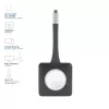 ACT Aero 4K Presenter Button, mygtuko rinkinys, juoda, 1 vnt., 3840 x 2160, Aero 4K belaidė pristatymo sistema, 0 - 40 °C