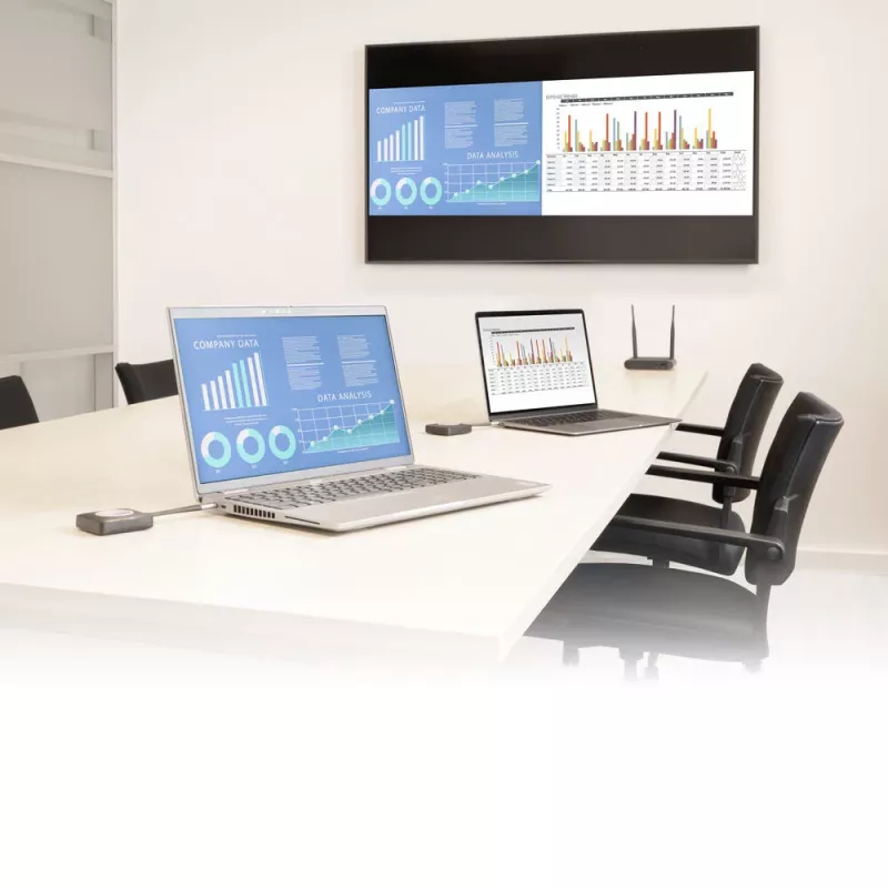 ACT Aero 4K Presenter Button, mygtuko rinkinys, juoda, 1 vnt., 3840 x 2160, Aero 4K belaidė pristatymo sistema, 0 - 40 °C