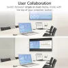 ACT Aero 4K Presenter Button, mygtuko rinkinys, juoda, 1 vnt., 3840 x 2160, Aero 4K belaidė pristatymo sistema, 0 - 40 °C