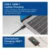 ACT universali USB-C dokų stotelė AC7148, 3x 4K monitoriams, DisplayLink, 135W