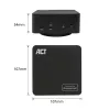 ACT universali USB-C dokų stotelė AC7148, 3x 4K monitoriams, DisplayLink, 135W