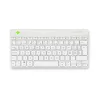 Ergonominė klaviatūra R-Go Compact Break, kompaktiška su pertraukų programine įranga, QWERTZ (CH), Bluetooth, balta