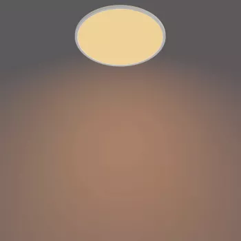 LED lubinis šviestuvas Philips Functional Super Slim 22 W baltas apvalus
