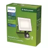 Philips Lois 30W LED lauko sieninis šviestuvas, juodas, metalinis korpusas, 220-240V, nekeičiamas LED