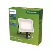 Philips Lois lauko sieninis šviestuvas 50W LED, juodas, metalinis korpusas, nekeičiamas LED, 220–240V