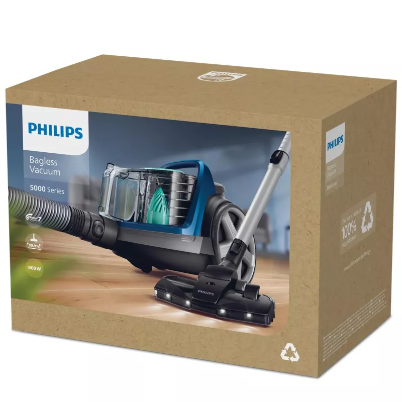 Philips 5000 serijos FC9557/09 cikloninis dulkių siurblys 1,5 L 900 W be maišelio