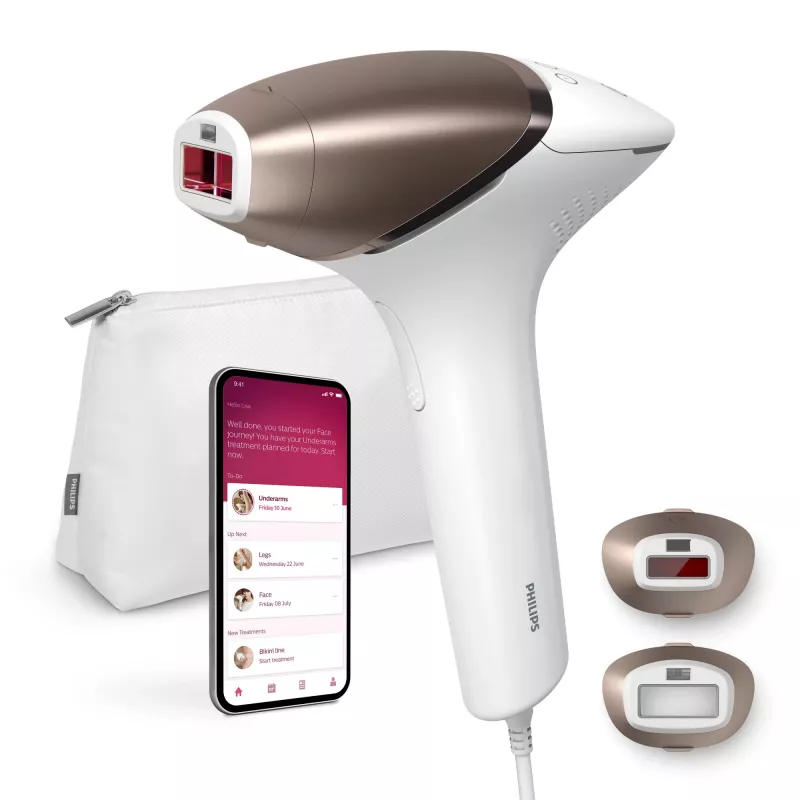 Philips Lumea Prestige BRI945/00 IPL plaukų šalinimo prietaisas su SenseIQ technologija
