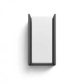 Signify Philips Hue Turaco lauko sieninis šviestuvas – balta ir spalvota šviesa, antracitas, Bluetooth/Zigbee, aliuminis