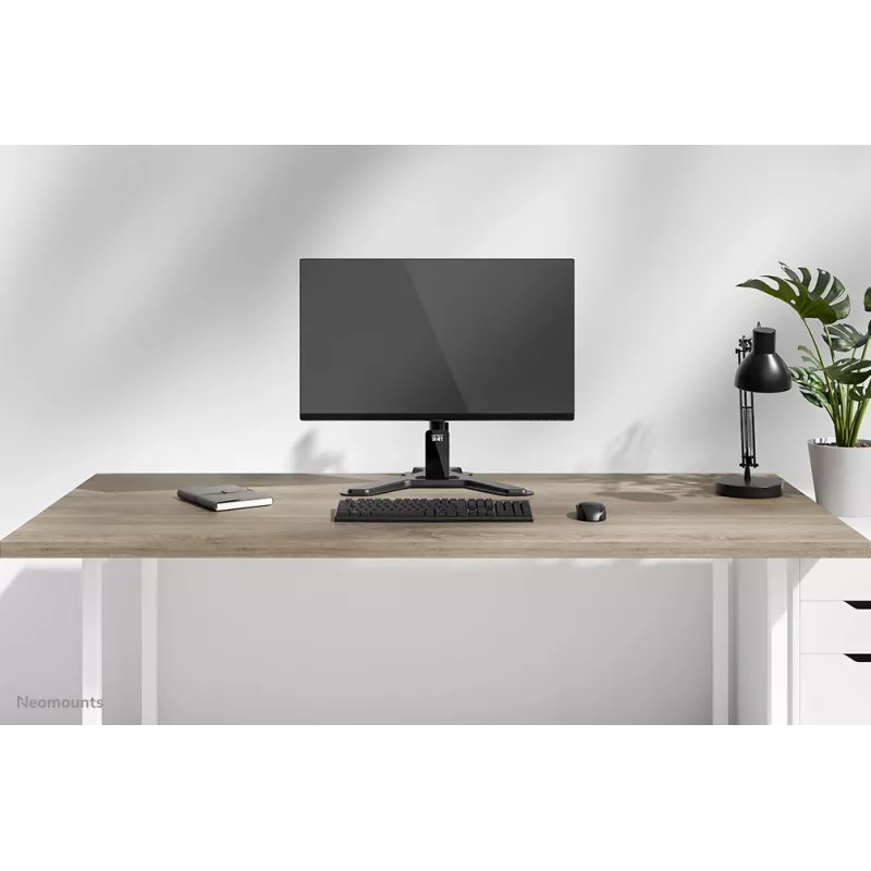 Monitorio stovas Neomounts DS45-600BL1 vienam ekranui 10–32 colių, VESA 75x75–100x100, iki 9 kg, laisvai pastatomas, juodas