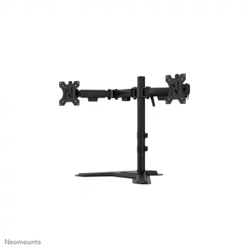 Dviejų monitorių stovas Neomounts DS45-600BL2 10–32 colių ekranams, laisvai stovintis, juodas