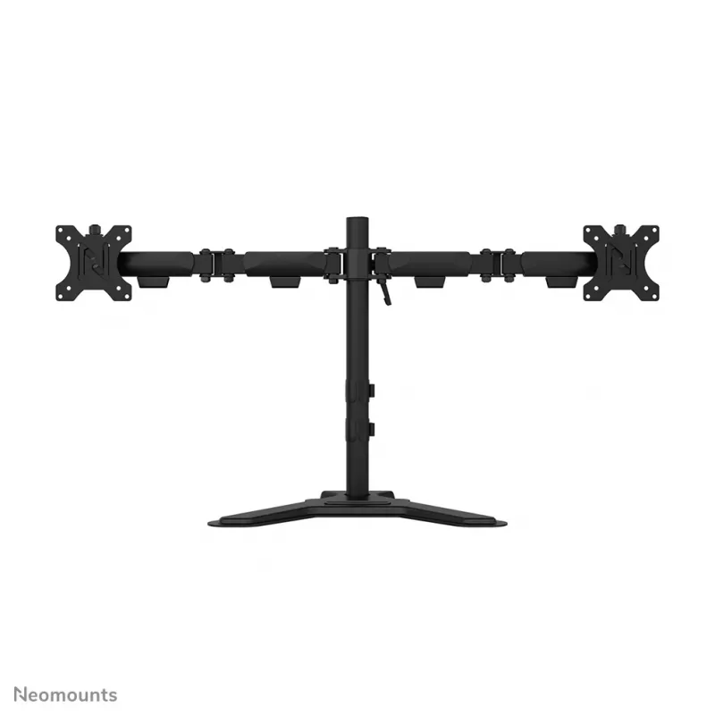 Dviejų monitorių stovas Neomounts DS45-600BL2 10–32 colių ekranams, laisvai stovintis, juodas