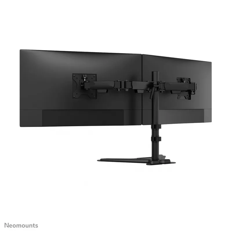 Dviejų monitorių stovas Neomounts DS45-600BL2 10–32 colių ekranams, laisvai stovintis, juodas