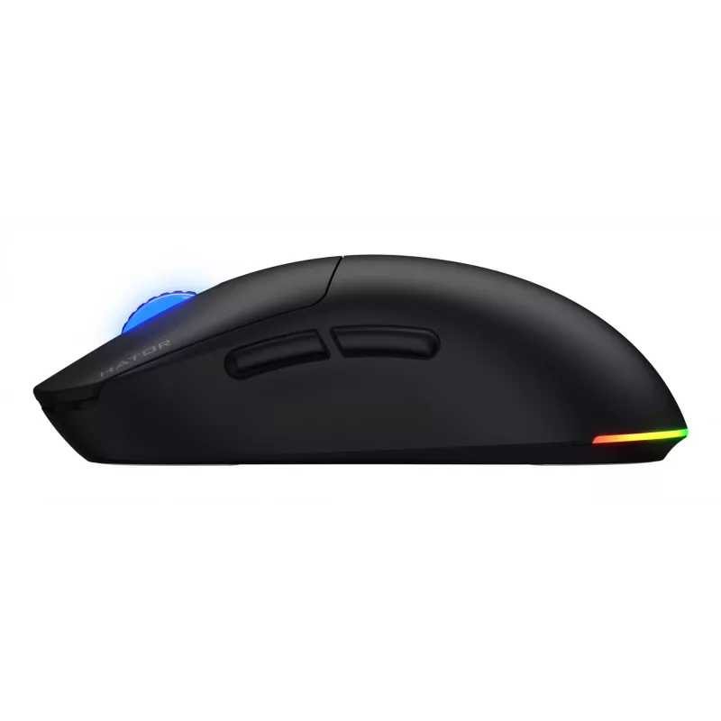 HATOR Quasar 3 Wireless žaidimų pelė ambidekstrinė RF belaidė + Bluetooth + USB Type-A optinė 12000 DPI