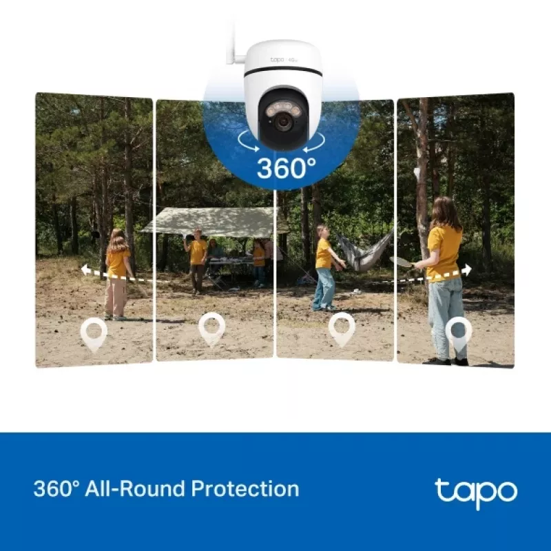 TP-Link Tapo C615G KIT IP lauko stebėjimo kamera 2304 x 1296 pikseliai, lubos/siena/stulpas