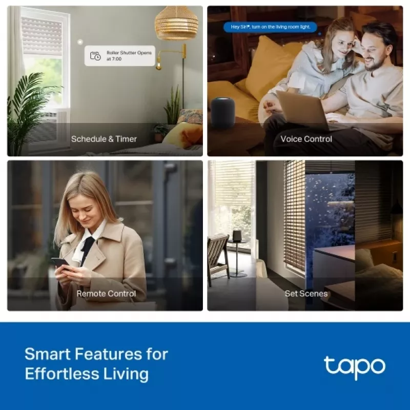 TP-Link Tapo Smart Switch Module S112 – išmanusis jungiklio modulis