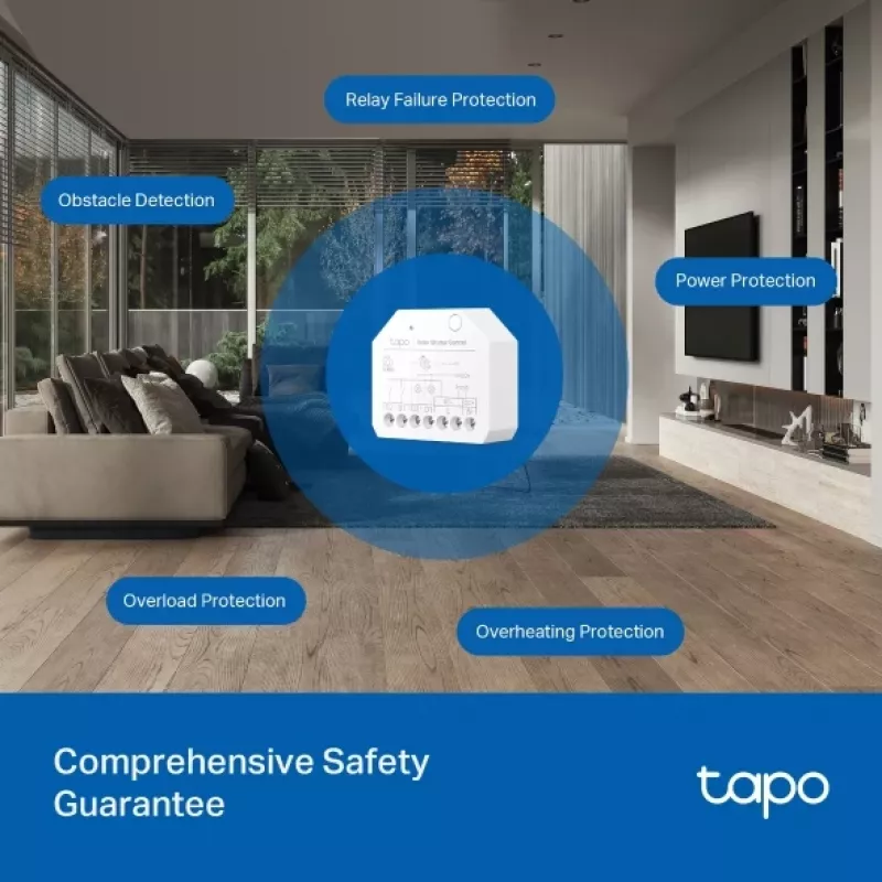 TP-Link Tapo Smart Switch Module S112 – išmanusis jungiklio modulis