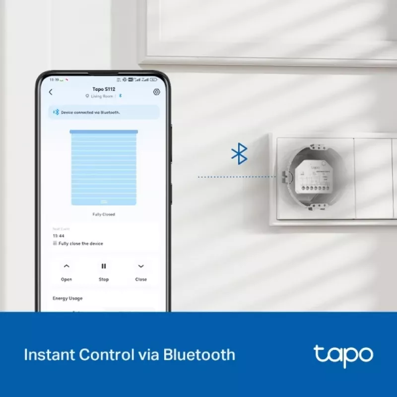 TP-Link Tapo Smart Switch Module S112 – išmanusis jungiklio modulis