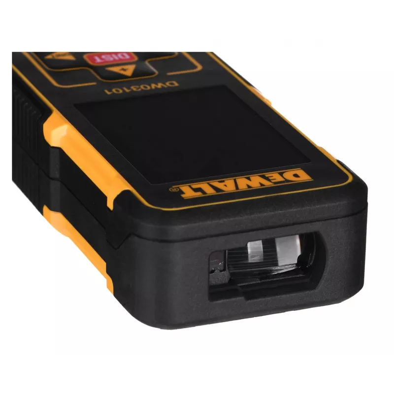 DeWALT DW03101 Lazerinis atstumo matuoklis Juodas, Geltonas 100 m