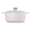 Le Creuset Signature ketaus apvalus troškintuvas 24 cm rožinė