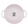 Le Creuset Signature ketaus apvalus troškintuvas 24 cm rožinė