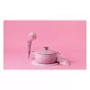 Le Creuset Signature ketaus apvalus troškintuvas 24 cm rožinė