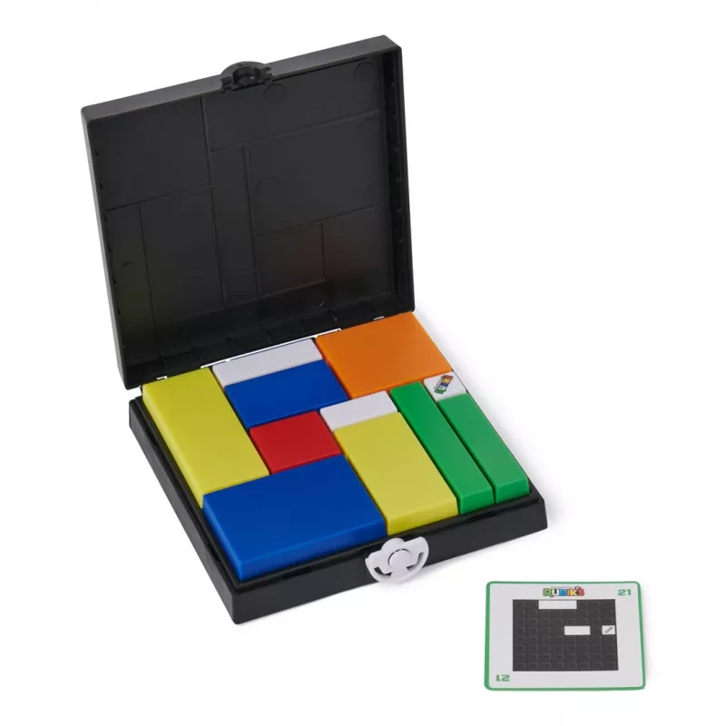Rubik’s Cube Gridlock žaidimas – galvosūkis, įkvėptas klasikinio trimačio Rubiko kubo, smegenų mankšta vaikams nuo 7 m. ir suaugusiems