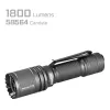 AceBeam P16 įkraunamas LED prožektorius 1000 liumenų pilka