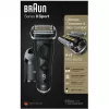 Braun Series 9 9352cc Sport Folijos Skustuvas Su Trimeriu Juodai Pilkas