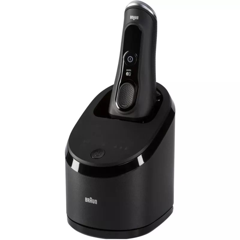 Braun Series 9 9352cc Sport Folijos Skustuvas Su Trimeriu Juodai Pilkas