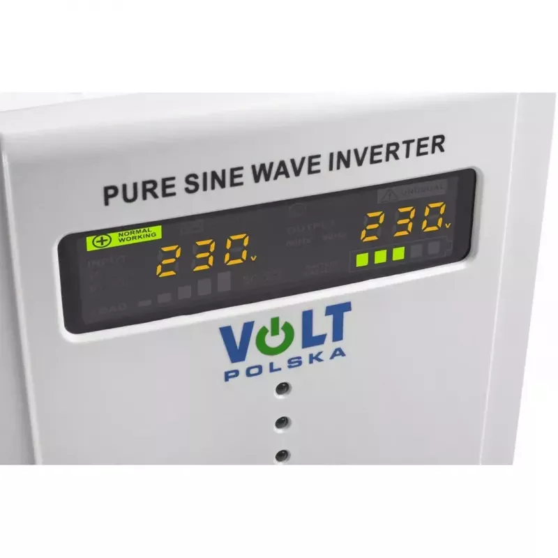 Nepertraukiamo maitinimo šaltinis VOLT POLSKA SINUS PRO 2000 E 12/230V, 2000 VA, 12V DC į 230V AC