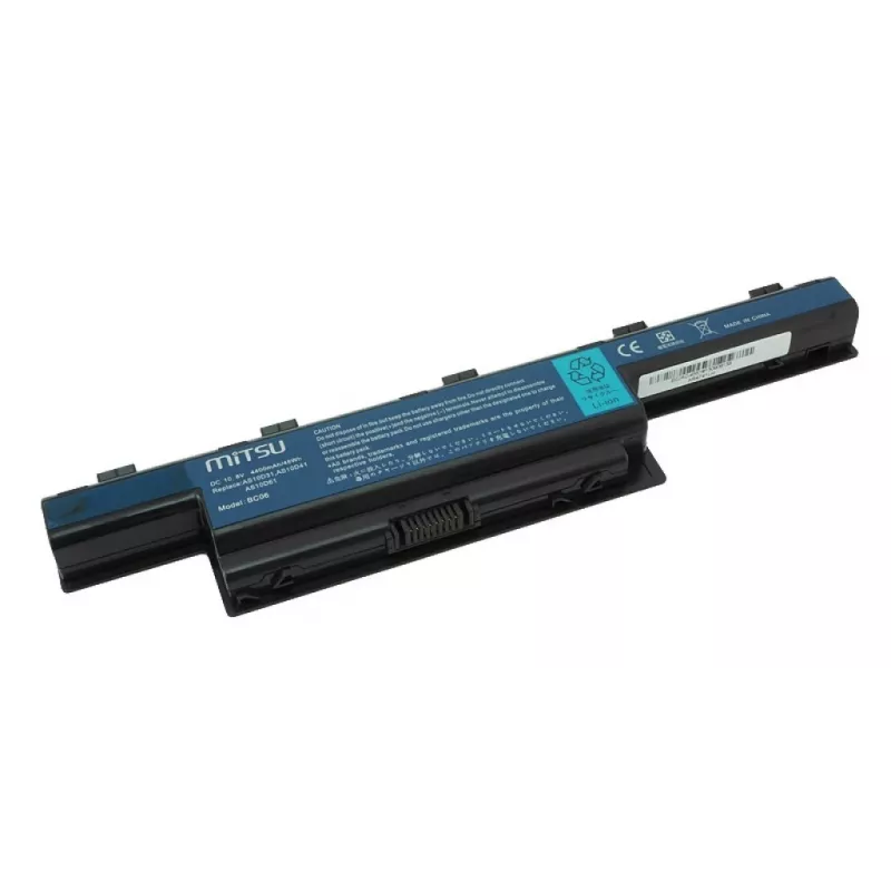 MITSU baterija, skirta Acer Aspire 4551 4741 5741, 4400 mAh, 10,8–11,1 V