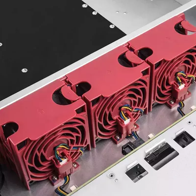 Dėklas HDD Silverstone RM22-308 2.5/3.5 colio 10 vietų Juoda Balta