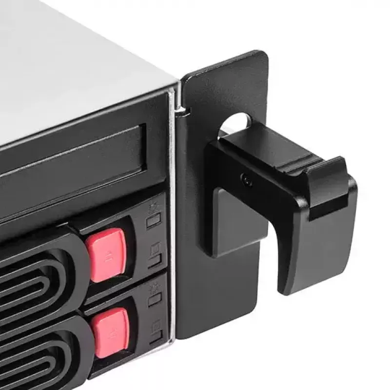 Dėklas HDD Silverstone RM22-308 2.5/3.5 colio 10 vietų Juoda Balta