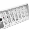 Dėklas HDD Silverstone RM22-308 2.5/3.5 colio 10 vietų Juoda Balta