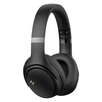 Belaidės ausinės HAVIT H630BT PRO – Į ausį dedamos, ANC, juodos, skirtos skambučiams, muzikai ir sportui