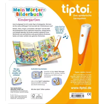 tiptoi Mano paveikslėlių knyga: Darželis, Mokomoji knyga