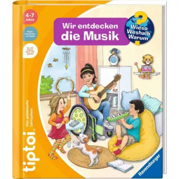 tiptoi Kodėl? Kaip? Kam? Mes atrandame muziką, Mokomoji knyga