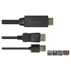 Alcasa HDMI-DP020 vaizdo kabelio adapteris 2 m HDMI A tipo – DisplayPort juodas