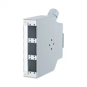 Patch panel MetzConnect 150240000010E su SC jungtimis, pilka, 6x SC-Duplex