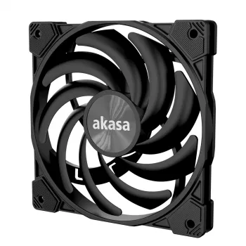 Akasa Alucia XS Slim-Fan 120 mm – juodas