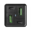 SANDBERG maitinimo blokas 65 W - 3,25 A - PD, QC - 4 išėjimai (2 x USB, 2 x USB-C)