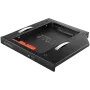AXAGON RSS-CD12 2.5 colio SSD/HDD adapteris optiniam diskui 12,7 mm su LED