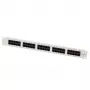 Patch panel EFB Elektronik 37595.2 – 1U, 50 prievadų, Cat3
