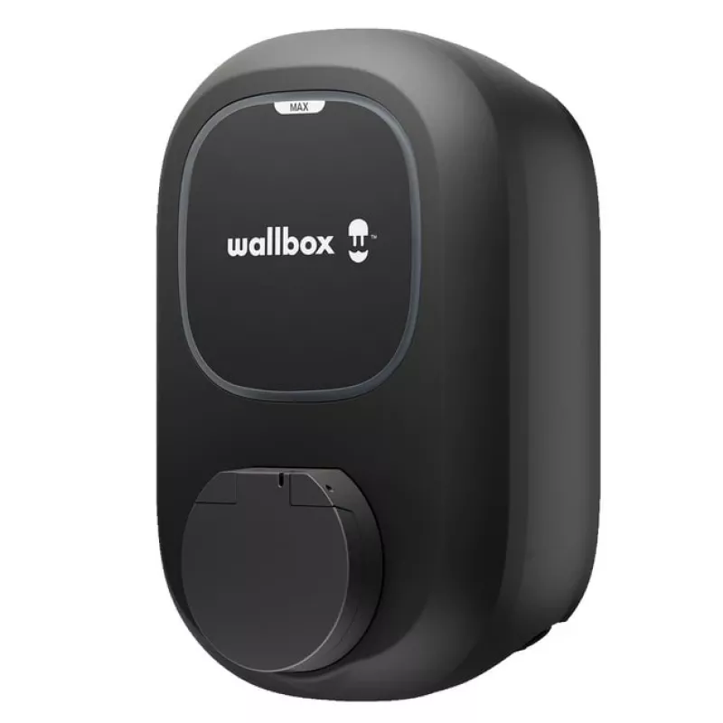 Wallbox Pulsar MAX Socket 22 kW Wi‑Fi Bluetooth – elektromobilio įkrovimo stotelė su lizdu