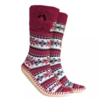 Šlepetės Glovii GQ5L bordo spalvos