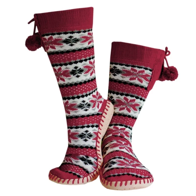 Šlepetės Glovii GQ5L bordo spalvos
