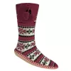 Šlepetės Glovii GQ5L bordo spalvos