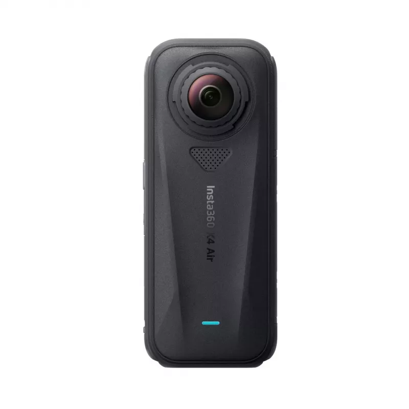Veiksmo kamera Insta360 X4AIR – 8K itin aukšta raiška, 120 kadrų per sekundę, 29 MP, atspari vandeniui iki 15 m, 2010 mAh, 165 g