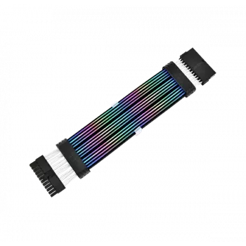 Thermaltake Tt Mod 24-pin ARGB maitinimo ilginimo laidas, juodas